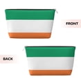 thumbnail image 2 of Flag Of Ireland Purse Organizer Handbags Totes Leather Zipper Printing Bag For Women Travel Toiletry Bag, 2 of 7
