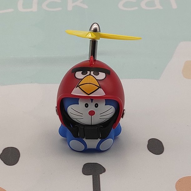 Doraemon Horn Light Little Bamboo Raft Motorcycle Car Accessories huangjie unisex