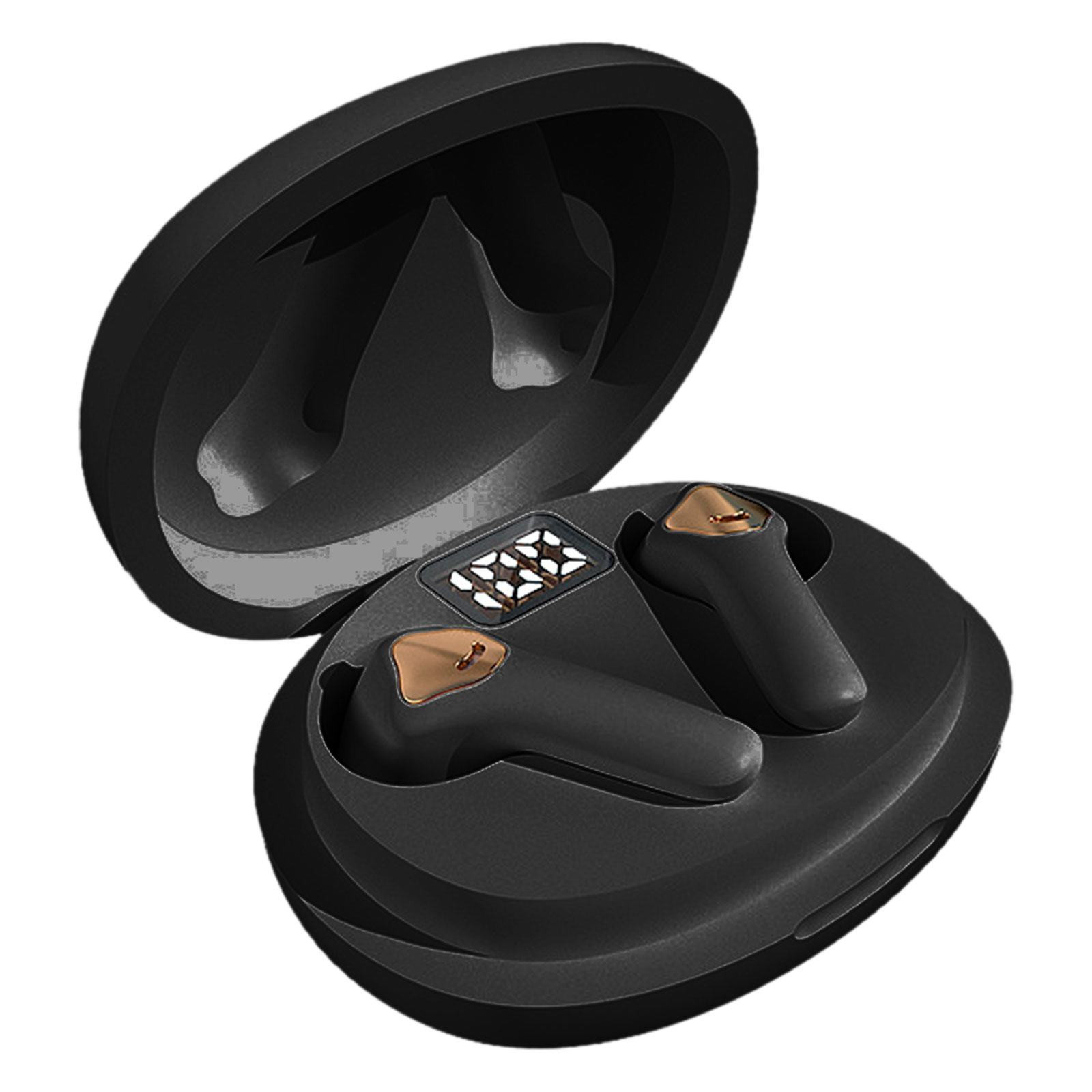 fnhpitd Bluetooth Headset 5.0 Stereo Wireless In Ear Bluetooth Headset