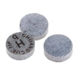 thumbnail image 4 of 3 Unids / Pack Puntas De Cuero Artificial De Cuero De Vaca Diámetro 10.5 Mm Para 10-10.5 Mm Hechos A Mano Cue Sticks Difícil Soledad Cue Tips para Pool Stick, 4 of 10