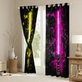 thumbnail image 3 of Castle Fairy Gamepads Lightsaber Blackout Curtains Set of 2 (52x84 Each) for Kids Children Teens,Video Game Window Curtains,Galaxy Universe Curtains and Drapes,Microfiber Bedroom Decor, 3 of 6