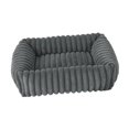 thumbnail image 3 of Bonita Cama Para Perros Con Base Antideslizante, Bonita Cama Para Cachorros, Para Perros Pequeños, Medianos Y Gatos, L, Gris, 3 of 8