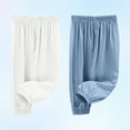 thumbnail image 3 of Avrntaa 2 PC Kids Summer Harem Pant Elastic Waist Joggers Baggy Pleated Pants for 2-10Y, 3 of 8