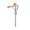White, variant on Hvmvliv Stainless Steel Fishing Rod Stand 13.78x6.7in High Sensitivity Doublespring Fishing Rodholder Outdoor Portable Automatic Fishing Rod Fishing Supplies Red