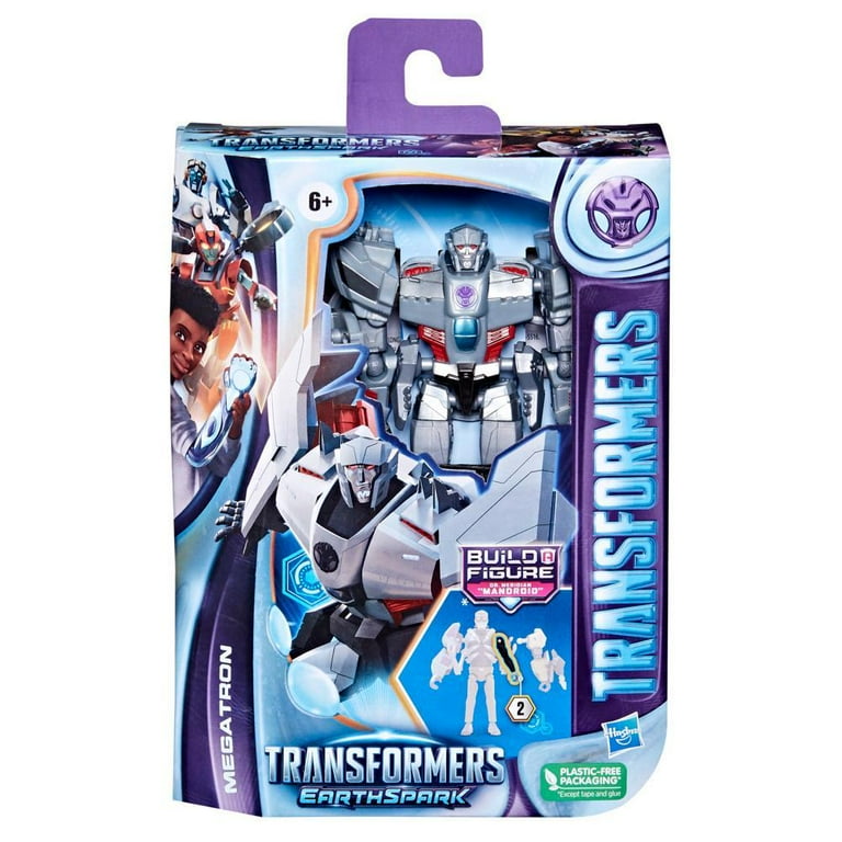 Transformers EarthSpark Deluxe Megatron Action Figure, 5