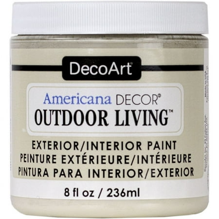 UPC: 0766218091383 | DecoArt Americana Decor Outdoor Living Paint 8oz. Sand