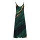 thumbnail image 2 of Puntoco Vestidos Mujer Verano Moda Mujer Verano Casual Estampado V-Cuello Camis Sin Mangas Chaleco Vestido Largo, 2 of 3