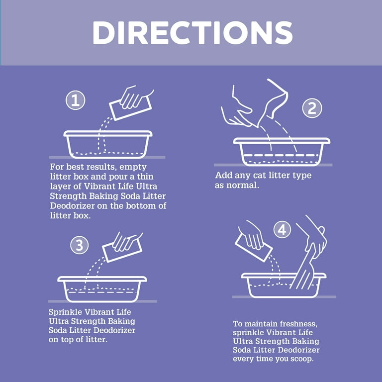 Adding baking soda 2025 to litter box