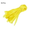 thumbnail image 3 of Uxcell Watermelon Nets Hanging Melon Hammocks Reusable Fruit Net Bag for Garden 50 Pack Yellow 13.78 Inch, 3 of 6