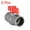 Grey, variant on Unique Bargains 25mm Ball Valve for Water Supply Pipe Slip Connection 2Pcs