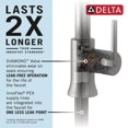 thumbnail image 4 of Delta Faucet 532-MPU-DST Woodhurst Bath Faucet, Chrome, 4 of 5