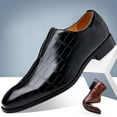thumbnail image 6 of Mens Oxford Shoes Business Formal Derby Dress Sneakers Classic Oxford tuxedo Shoes for Men, 6 of 8