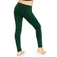 thumbnail image 3 of Stretch Is Comfort Girl's Cotton Leggings | Child Size 4 -14, 3 of 5