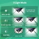 thumbnail image 3 of Solar Lights Outdoor【Upgraded Version】100 LED Waterproof Outdoor Lights 270° 1200mAh Solar Light 180° Solar Motion Sensor Solar Spotlight Wall Light for Garden [Energy Class A+++], 3 of 5