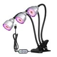 thumbnail image 1 of Yeacher Triple H-eads USB Lampe de Croissance pour Plantes 78 LED Spectre Complet Pince de Bureau Réglable, 1 of 8