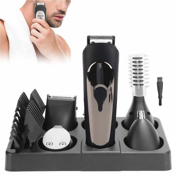 Cortadora de pelo electrica multifuncional cortador de afeitado y tallado juego de cortador de pelo para nariz Walmart en linea