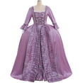 thumbnail image 2 of Women's Queen Marie Antoinette Rococo Ball Gown Gothic Victorian Dress, 2 of 6