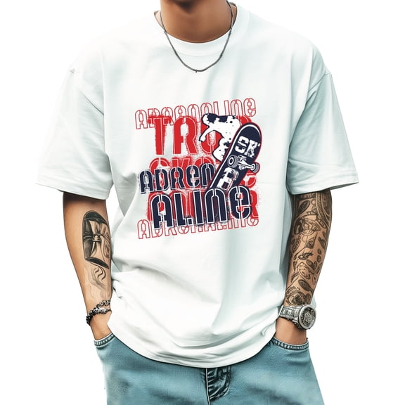 Men's Short Sleeve Graphic T shirt Collection Summer New Trend Sports Shirt Select