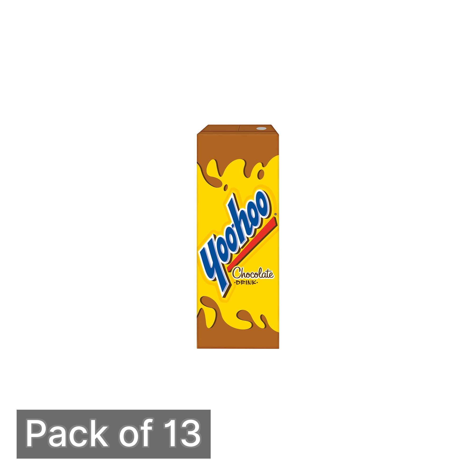 Yoo-Hoo Chocolate Drink 10-Count 6.5 fl oz Box (Pack of 13)