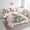 Baby pink, variant on Erosebridal Rustic Aztec Bed in a Bag Full size, Deer Animal Bed Set, Tribal Geometric Decor, Reversible