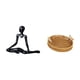 thumbnail image 4 of Figura de escritorio,Escultura abstracta de pensador para decoración de oficina y hogar.,Cestas de almacenamiento,Cestas de almacenamiento de cocina tejidas con asas hechas a mano,Cestas de, 4 of 7
