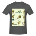 thumbnail image 4 of Bingfone Avocado For Exercise Men'S Loose Fit Short-Sleeve Pocket T-Shirt, 4 of 7