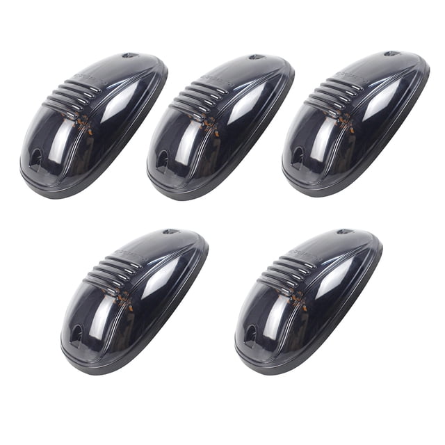 Scienceny 5 piezas de luces de marcador de cabina IP67 impermeables para correr en el techo luces LED Kit lámpara de vehículo Universal con interruptor Bombillas para automóviles Scienceny VI015264-00B