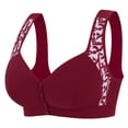thumbnail image 1 of Front- Lingerie for Relaxed Everyday Wear Casual Home Bra with Front Closure Backless Style Adjustable Straps Seamless Cup Design Lightweight Comfort, 1 of 7