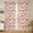 Mushroom and Toadstool Pink Pattern-1, variant on Mushroom and Toadstool Pink Pattern Sheer Curtains, Voile Drapes with Dual Rod Pocket, Easy Install Gifts for Living Room Bedroom,52"x108"