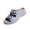 Light Blue, variant on Womens Orthopedic Sandals Dressy Summer Comfortable Slides with Arch Support Casual Non Slip Platform Lightweight Wedge Shoes Open Toe Walking Beach Slippers Breathable Adjustable