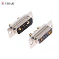 thumbnail image 1 of 1PC 7W2 30A Gold plated Male Female high current Connector D-SUB adapter solder type 5+2 plug jack high power 7 Power Position30A female He Qiyong unisex, 1 of 1
