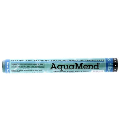 Polymeric Systems Underwater Epoxy Putty, AquaMend, 4oz Stick | Walmart ...