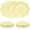 yellow paper plates, variant on 50 PCS Yellow Paper Plates 7 Inch Scalloped Dessert Plates Yellow Disposable Plate for Party Dinner Wedding Baby Shower Birthday Cake Plate