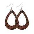 thumbnail image 1 of Sonducket Pendientes con estampado de leopardo, accesorio de moda encantador, adorno de joyería para mujer, colgante de oreja de gota de agua de doble Ropa, zapatos y accesorios Miscelánea tipo 4 Sonducket AP010091-04, 1 of 6