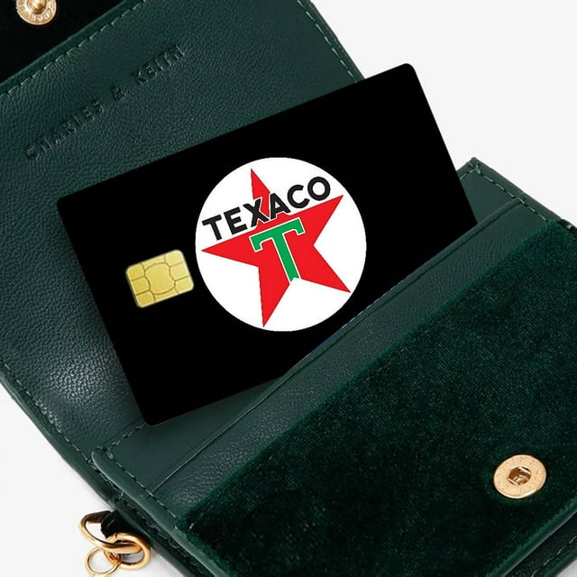 Foot Rug T-Texacos Doormat Logo Matte Film Cover Skin Sticker For Credit Card Bank Debit Bus Card