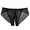 Black, variant on Womens Panties Low Rise Lace Panties Cut out Mesh Lingerie Crotchless Panties Cute Underwear for Women