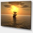 thumbnail image 2 of Design Art - Navire et Coucher de Soleil, 2 of 3