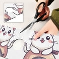 thumbnail image 6 of Yayeee Faucet Mat for Kitchen Sink 30" Diatomite Long Splash Guard Pad, White Cute Cat, 6 of 7