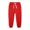 Red, variant on CPNG Unisex Boys Girls Casual Wide Leg Solid Color Sweatpants Elastic High Waist Loose Pants Drawstring Casual Pants(Navy,13-14 Years)