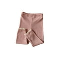 thumbnail image 1 of xiaxaixu Collants Sans Pied pour Bébé Leggings en Dentelle Côtelée, 1 of 9