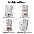 thumbnail image 4 of Minzimin Magnetic Curtain Tiebacks, Curtain Ties, No-Drill Holdbacks, 4 of 9
