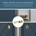 thumbnail image 5 of V1045 Barn Door Privacy Lock - Satin Nickel, 5 of 7