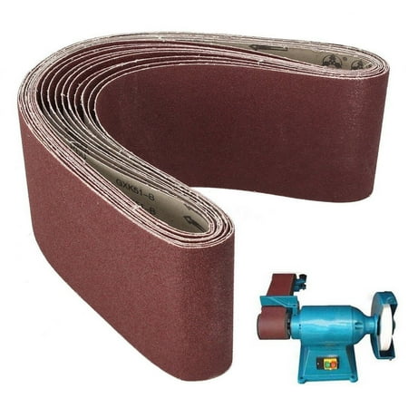 

150X1220mm (6X48 ) Abrasive Sanding Belt Industrial Cloth Backed 80~1000 Grit