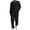 Black, variant on Womens 2 Piece Sweatsuits Outfit Lounge Sets Cable Crewneck Sweatshirt Joggers Sweatpants Tracksuit Travel Loungewear, S