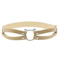 thumbnail image 1 of EGNMCR Soft Girl Garter Belt Leg Loop Leather Leg Garter Clip Leg loop, 1 of 1