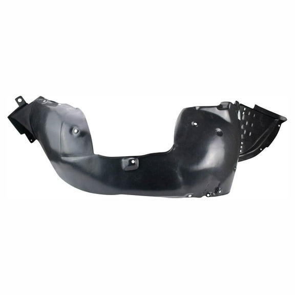 TRQ Front Right Inner Fender Liner Black Passenger Side Fits Select 2011-2014 Hyundai Genesis HY1249128