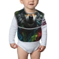 thumbnail image 6 of Kdxio Realistic Style Colorful Wolf Bibs For Babies, Baby Bibs for Eating, Toddler Bibs, Waterproof Bibs, Feeding Bibs, for Toddlers, Boys, Girls, 6 of 8