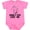 Raspberry, variant on Inktastic Nonna and Papa Love Me Grandchild Kitty Girls Baby Bodysuit