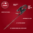 thumbnail image 2 of Hyper Tough 3.7-Amp 20 in. Corded Electric Hedge Trimmer HT21-401-002-02 [New], 2 of 8