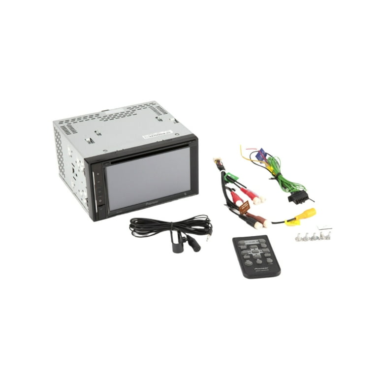 KIT4760 Bundle for 2000 2004 Ford Focus W Pioneer AVH 241EX Double DIN Car Stereo with Bluetooth Backup Camera Installation Kit in Dash DVD CD AM FM